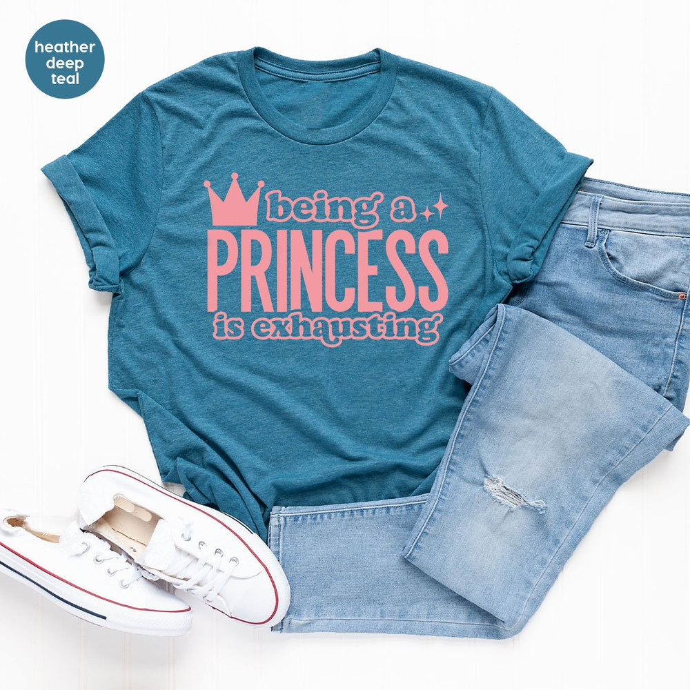 Funny Youth Shirts, Birthday Shirt, Cute Girls Outfit, Princess Baby Toddler, Toddler Girl Gifts, Baby Girl Shirt - 5.jpg