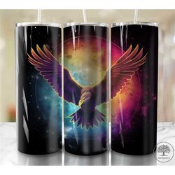 eagles and eaglets 20oz skinny tumbler sublimation designs for straight/tapered tumbler png file digital download