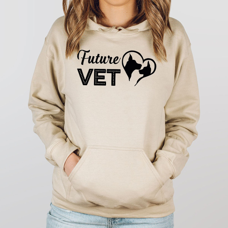 Future Vet Sweatshirt, Veterinary Student Long Sleeve Shirts, Veterinarian Hoodie, Vet Graduation Gift, Vet Tech Week Gifts, Vet Graphic Tee - 6.jpg