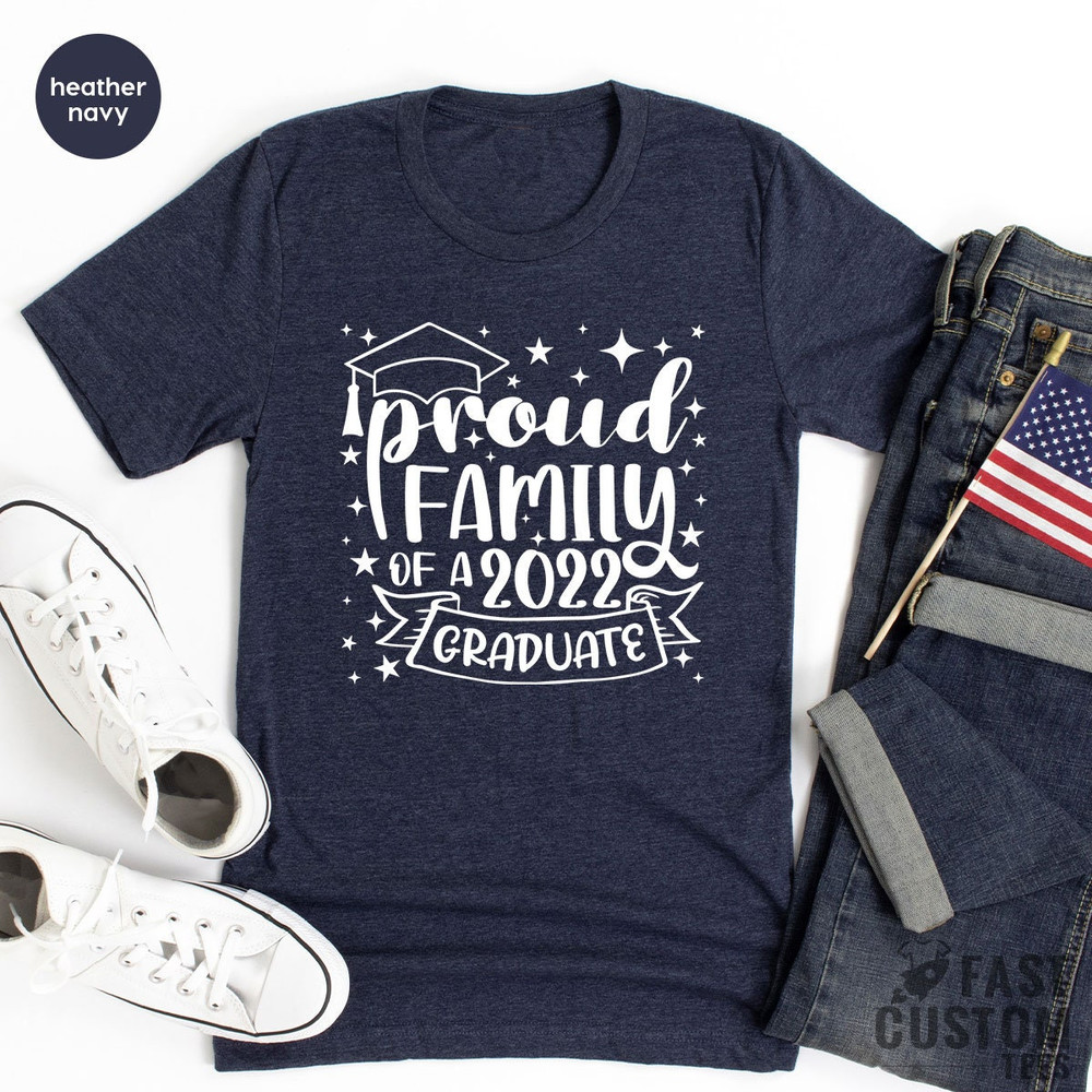 Graduation Family Shirt, Family Matching Shirt For Graduation, Shirts For Graduate Family, Proud Family Of A 2023 Graduate, Funny Graduation - 6.jpg