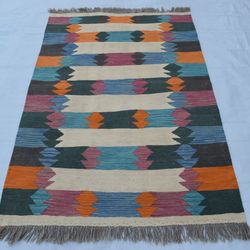Handmade Rugs For Living Room, Rugs , Vintage Rugs, Bedroom Decor Rugs, Area Rug, Oriental Rug