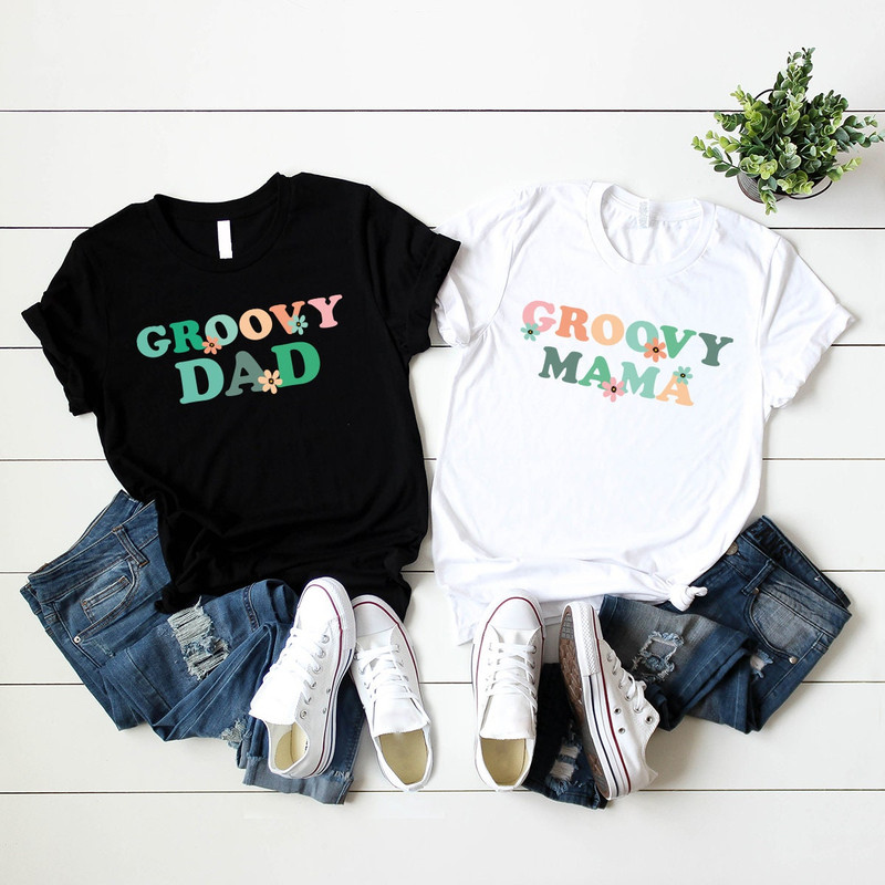 Groovy Shirt, Groovy Family Matching Shirts, Groovy One Shirt, Groovy Mama Shirt, Groovy Party Shirts, Groovy Babe, Family Matching Shirts - 1.jpg