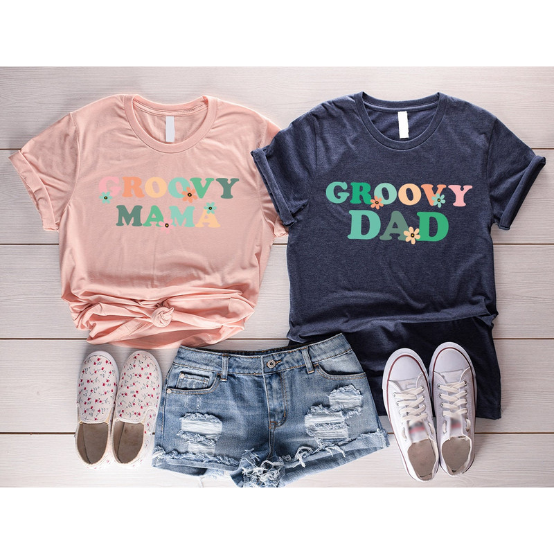 Groovy Shirt, Groovy Family Matching Shirts, Groovy One Shirt, Groovy Mama Shirt, Groovy Party Shirts, Groovy Babe, Family Matching Shirts - 2.jpg