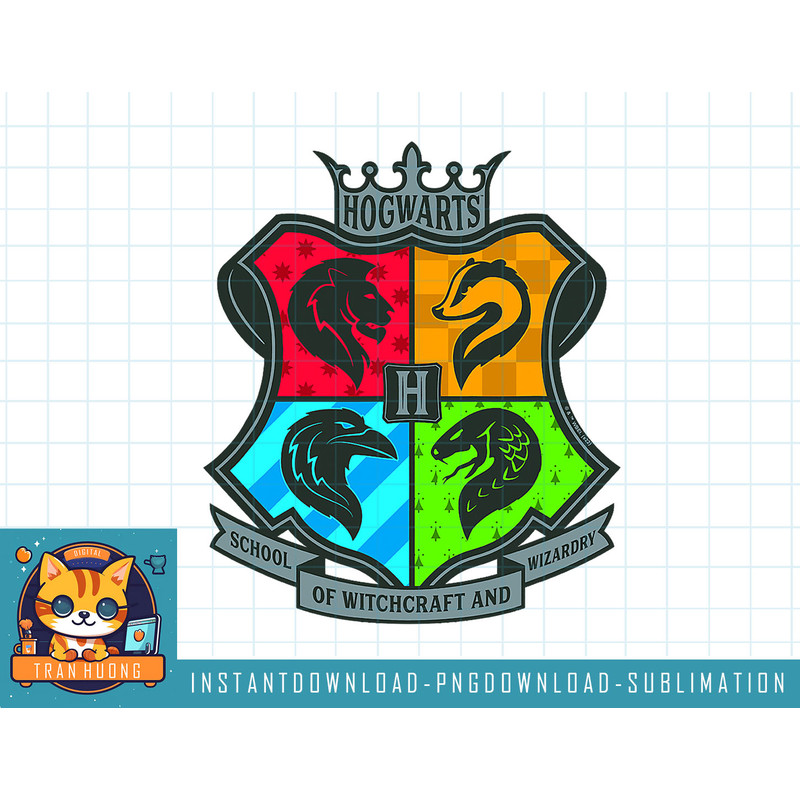 Harry Potter Deathly Hallows 2 Hogwarts Scholar Crest png, sublimate, digital download.jpg