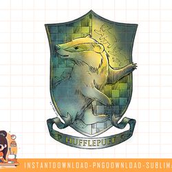 harry potter deathly hallows 2 hufflepuff shining crest png, sublimate, digital download