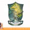 Harry Potter Deathly Hallows 2 Hufflepuff Shining Crest png, sublimate, digital download.jpg