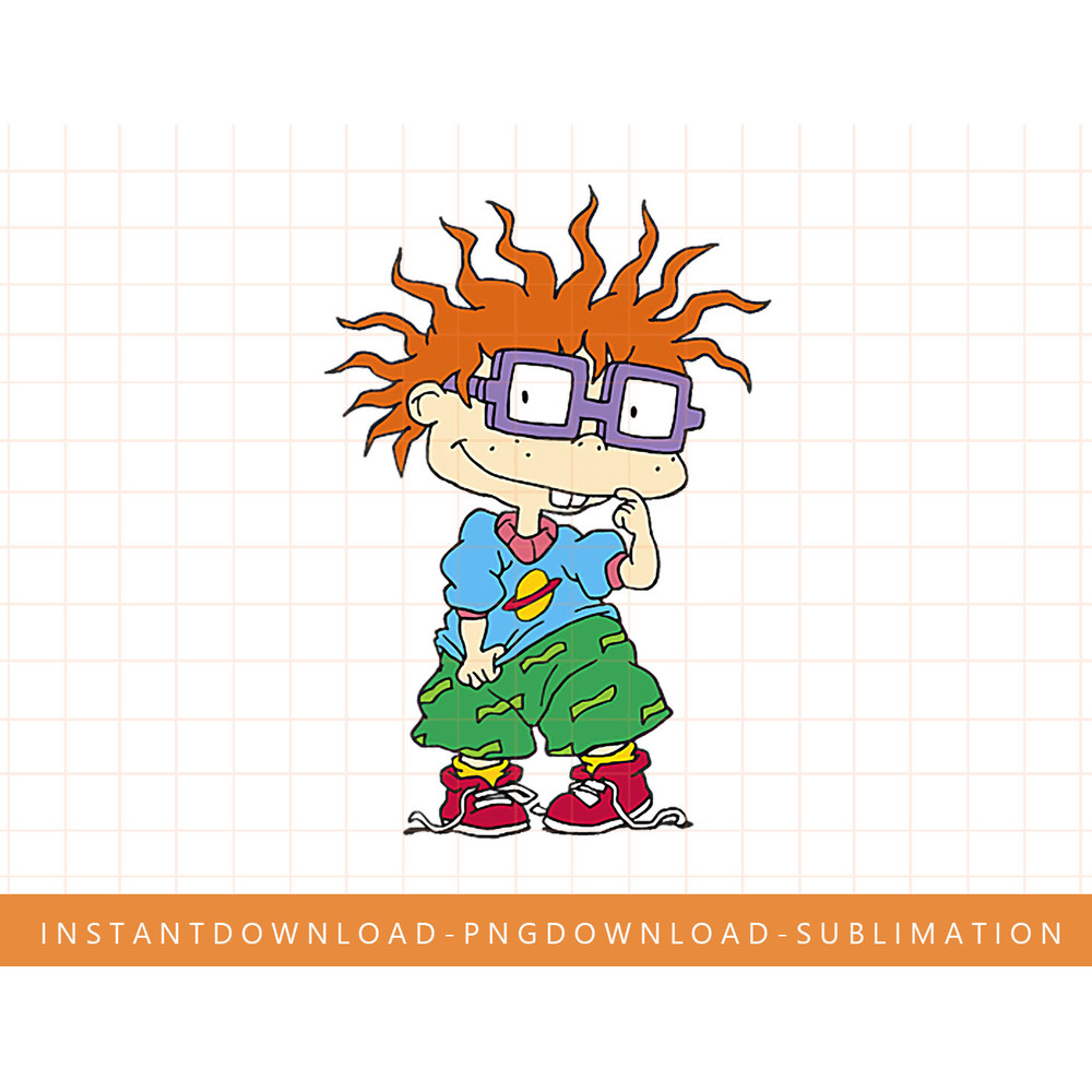Rugrats Chuckie Finster Center Icon png, sublimate, digital print.jpg