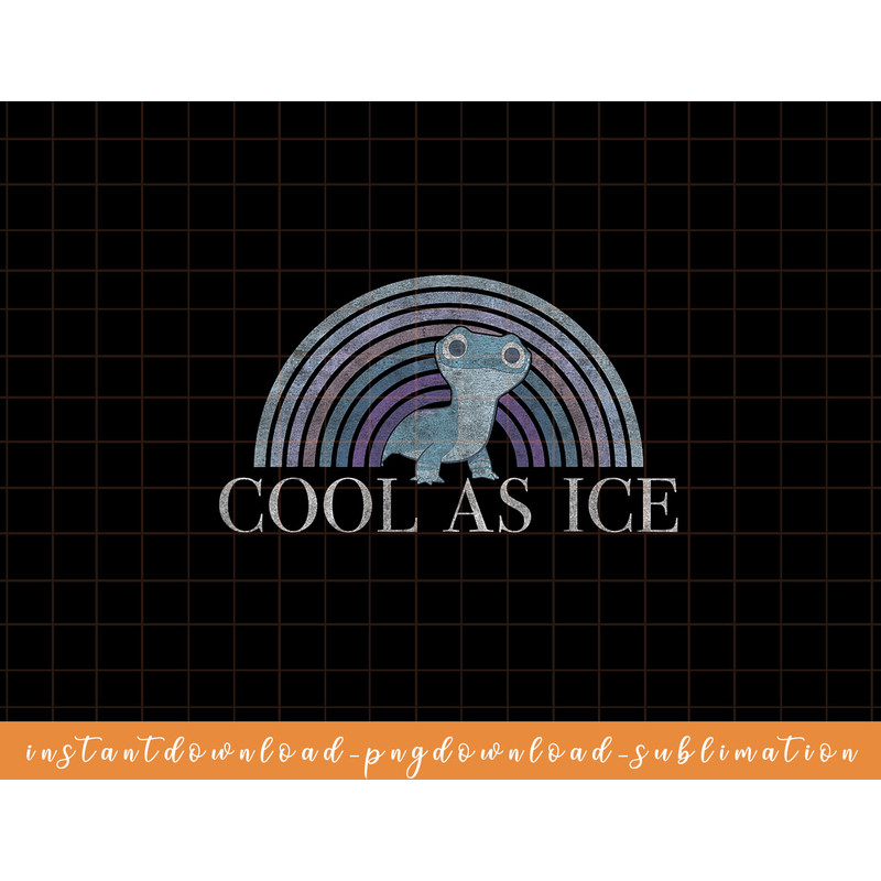 Disney Frozen 2 Bruni The Salamander Cool As Ice png, sublimate, digital download.jpg