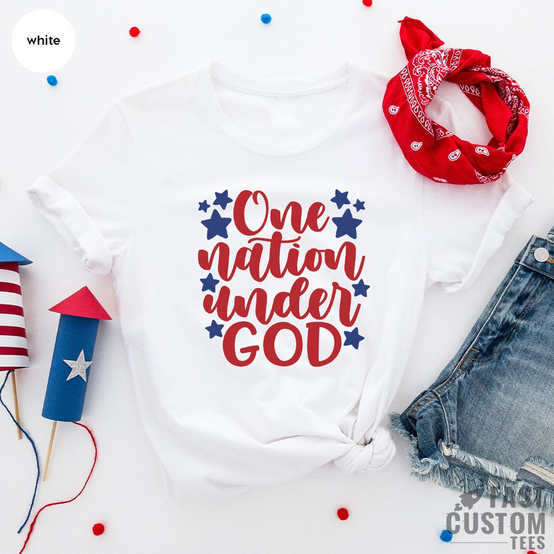 Independence Day, Patriotic Shirt, One Nation Under God, 4th Of July Shirt, America Shirt, USA Shirt, Fourth Of July Shirt, 4th Of July Tank - 2.jpg