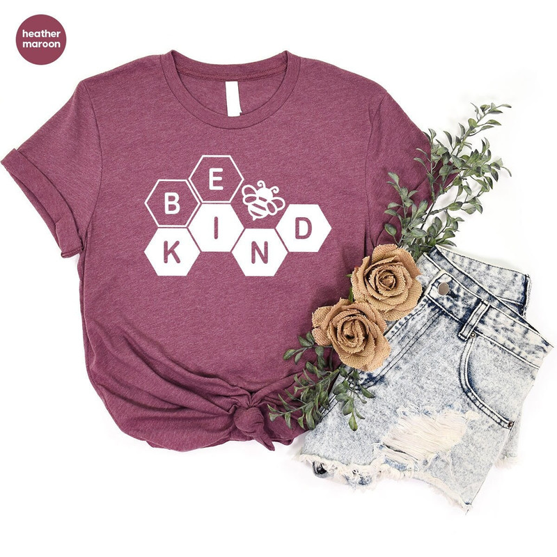 Inspirational Graphic Tees, Shirt for Women, Positive Shirt, Be Kind T-Shirt, Kindness Shirt, Motivational T-Shirt, Gift for Her, Kind Gift - 1.jpg