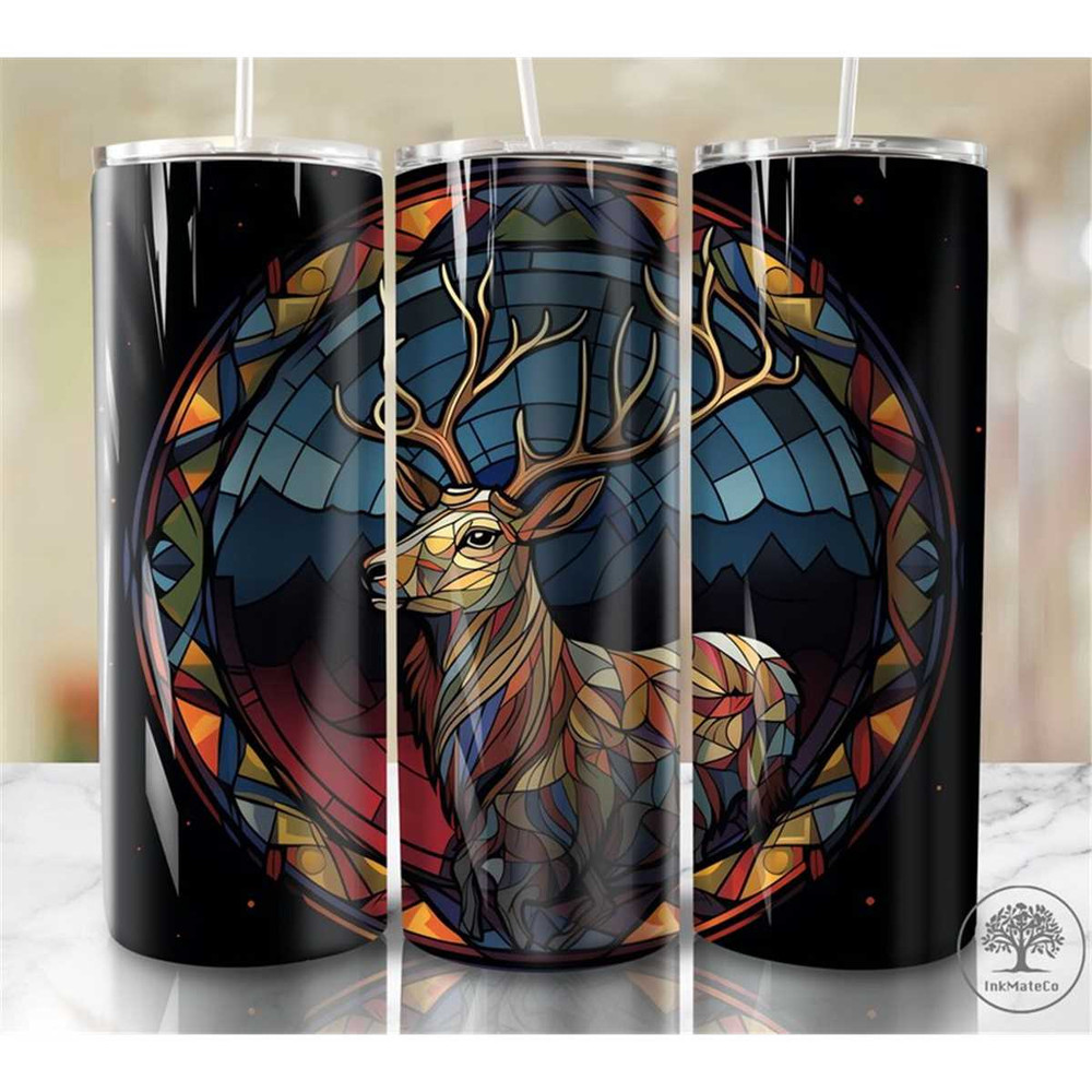 MR-15620236584-stained-glass-deer-hunting-20oz-sublimation-tumbler-designs-image-1.jpg
