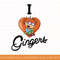 Rugrats Chuckie I Love Gingers png, sublimate, digital print.jpg