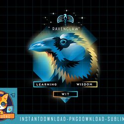 harry potter deathly hallows 2 ravenclaw glowing poster png, sublimate, digital download