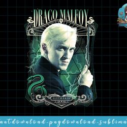 harry potter deathly hallows 2 draco malfoy slytherin poster png, sublimate, digital download