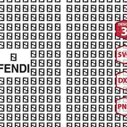designer Fendi logo svg, Fendi logo pattern svg, Fendi svg logo, png