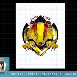 harry potter deathly hallows 2 hufflepuff badger crest png, sublimate, digital download