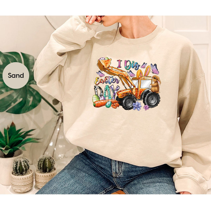 Kids Easter Shirt, Happy Easter Day T-Shirt, Easter Clothing, Easter Graphic Tees, Easter Gifts, Easter Eggs Shirt, Gifts for Him - 7.jpg