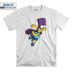 The Simpsons Bart Simpson Superhero T shirt Hoodie Tote Bag Hoody T-shirt Tshirt S-M-L-XL-XXL-3XL-4XL-5XL Oversized Men