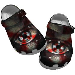 resident evil crocs, resident evil clog shoes unisex, resident evil sandals, game crocs, game sandals, game clog shoes