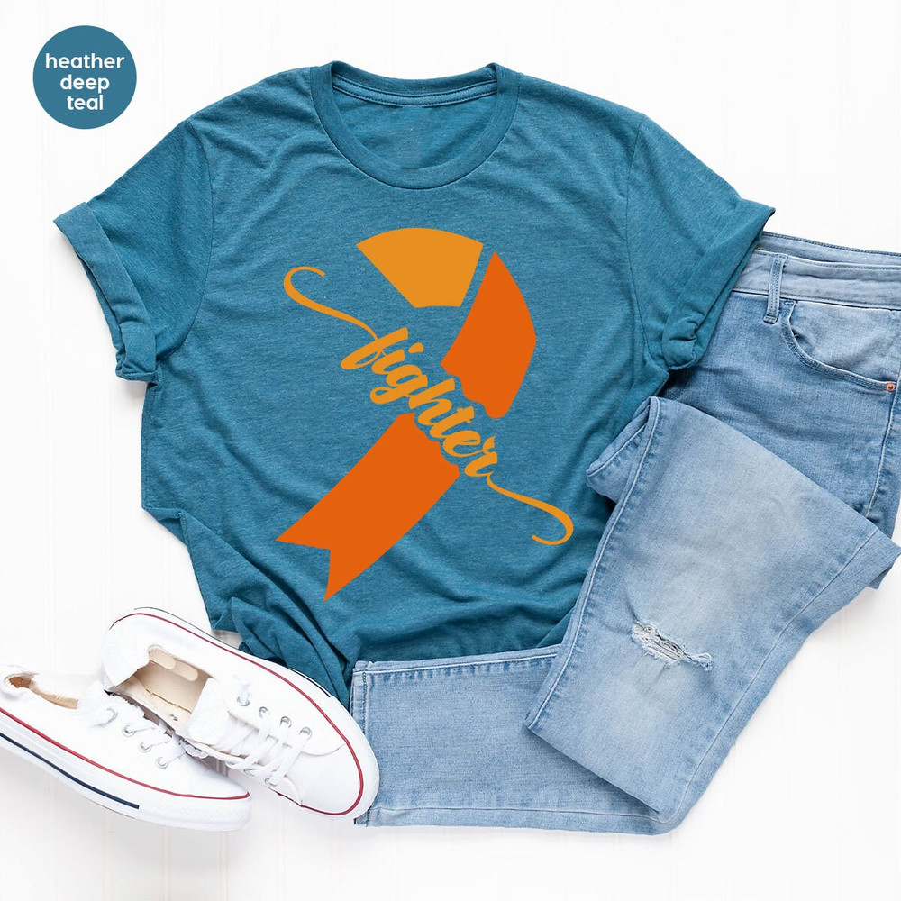 Leukemia Awareness Shirt, Multiple Sclerosis TShirt, Survivor Gifts, Awareness Month Outfit, MS Support Clothing - 3.jpg