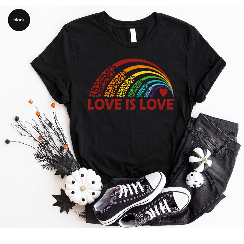 LGBT Gifts, Lesbian Shirt, Equality T-Shirt, Love Shirt, Bi Pride T-Shirt, Gay Shirt, Rainbow Graphic Tees, Pride Shirt, Queer T-Shirt - 6.jpg