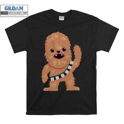 star wars chewbacca cutie cartoon chewie t shirt hoodie hoody t-shirt tshirt s-m-l-xl-xxl-3xl-4xl-5xl oversized men wome