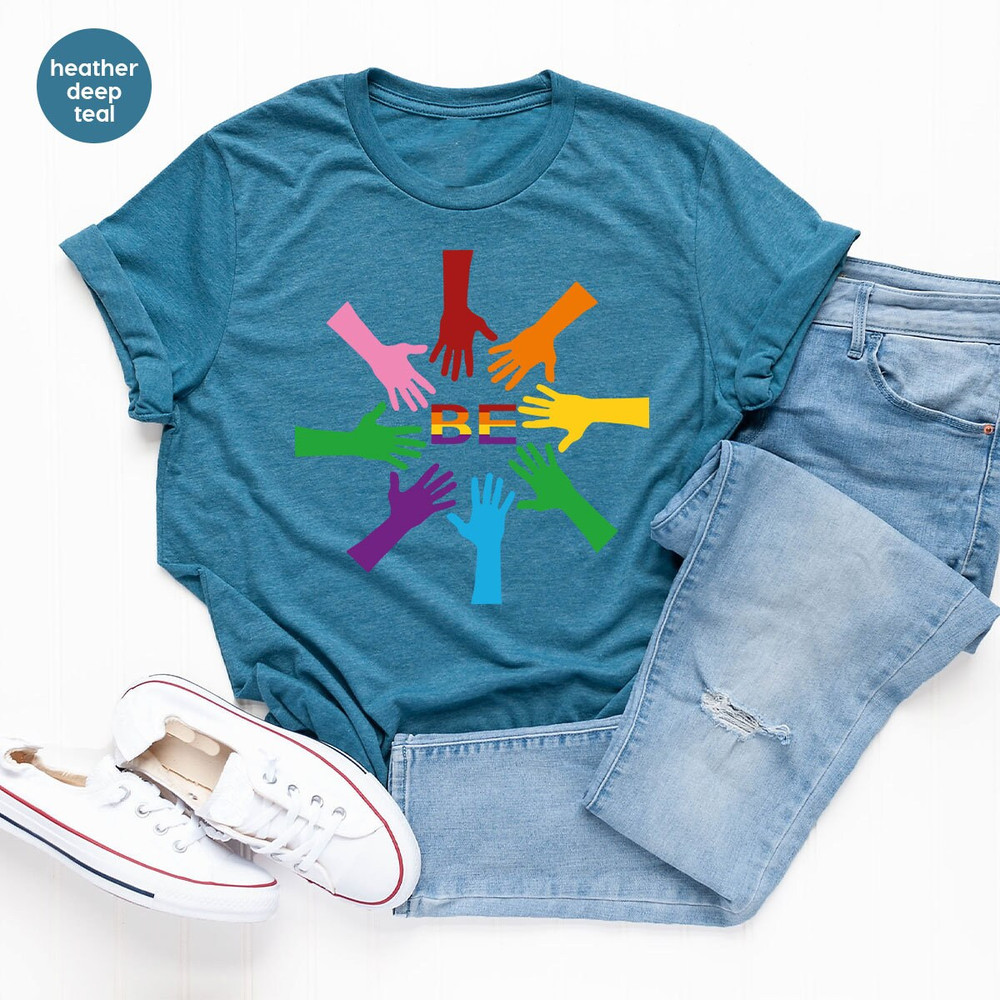 LGBT Shirt, Trans Pride Gift, Lesbian Shirt, Pride Shirt, Love T-Shirt, Queer Graphic Tees, Pride Month Shirt, Rainbow T-Shirt, Equality Tee - 5.jpg
