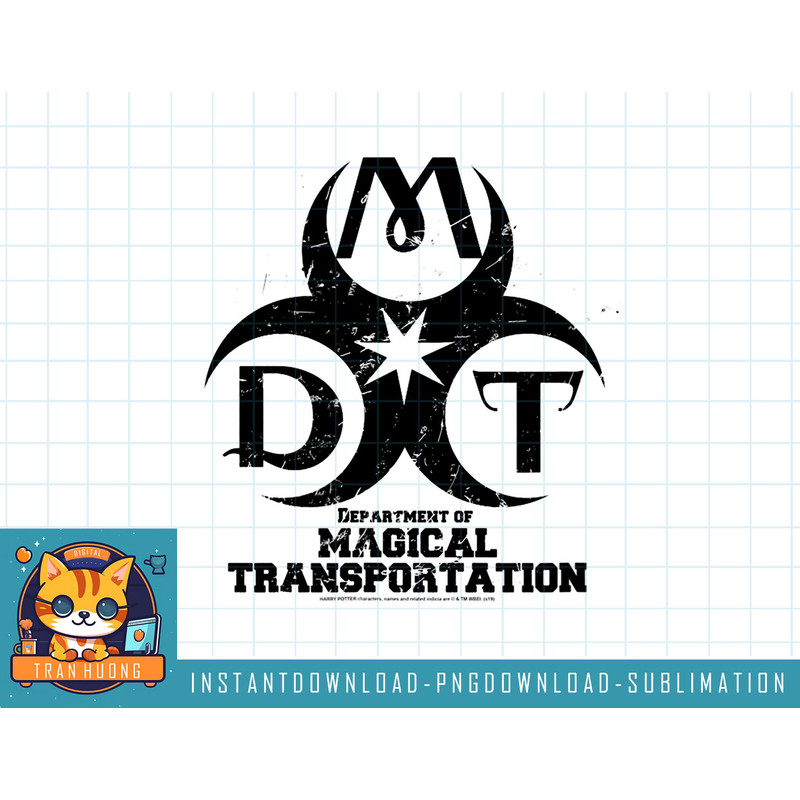 Harry Potter Department of Magical Transportation png, sublimate, digital download.jpg