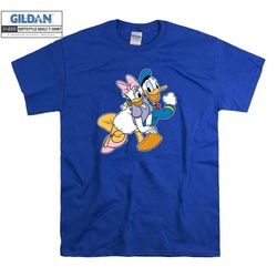 donald&daisy duck t shirt cute cartoon disney t-shirt tshirt s-m-l-xl-xxl-3xl-4xl-5xl oversized men women unisex 3835