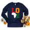Love Africa Long Sleeve Shirt, Africa Map Sweatshirt, Black History Month T-Shirt, Black Lives Hoodie, Equal Rights Shirt - 7.jpg