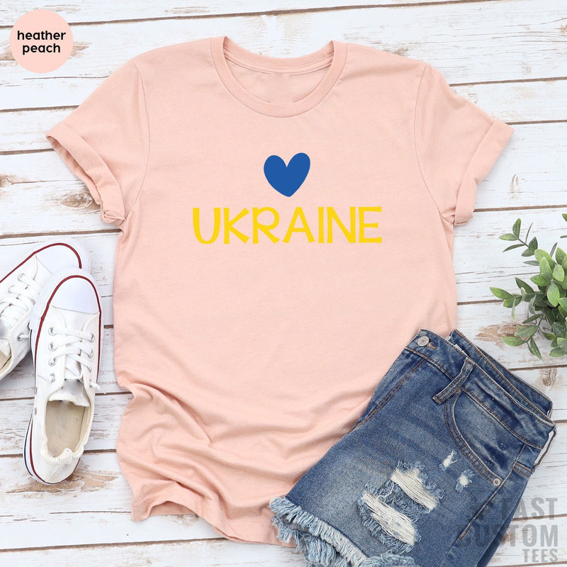 Love Ukraine Shirt, Stand With Ukraine T-shirt, Pray For Ukraine Shirt, Ukraine Peace Shirt, Stop The War Shirt, Support Ukraine Tee - 7.jpg
