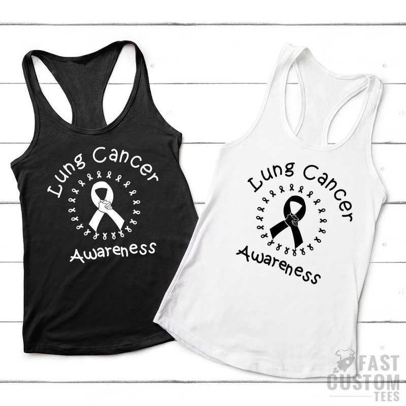 Lung Cancer Awareness Tee, Cancer Support Shirt, Heal Cancer TShirt, Cancer Survivor Shirt, Cancer Aware TShirt, Cancer Shirt, Cancer TShirt - 6.jpg