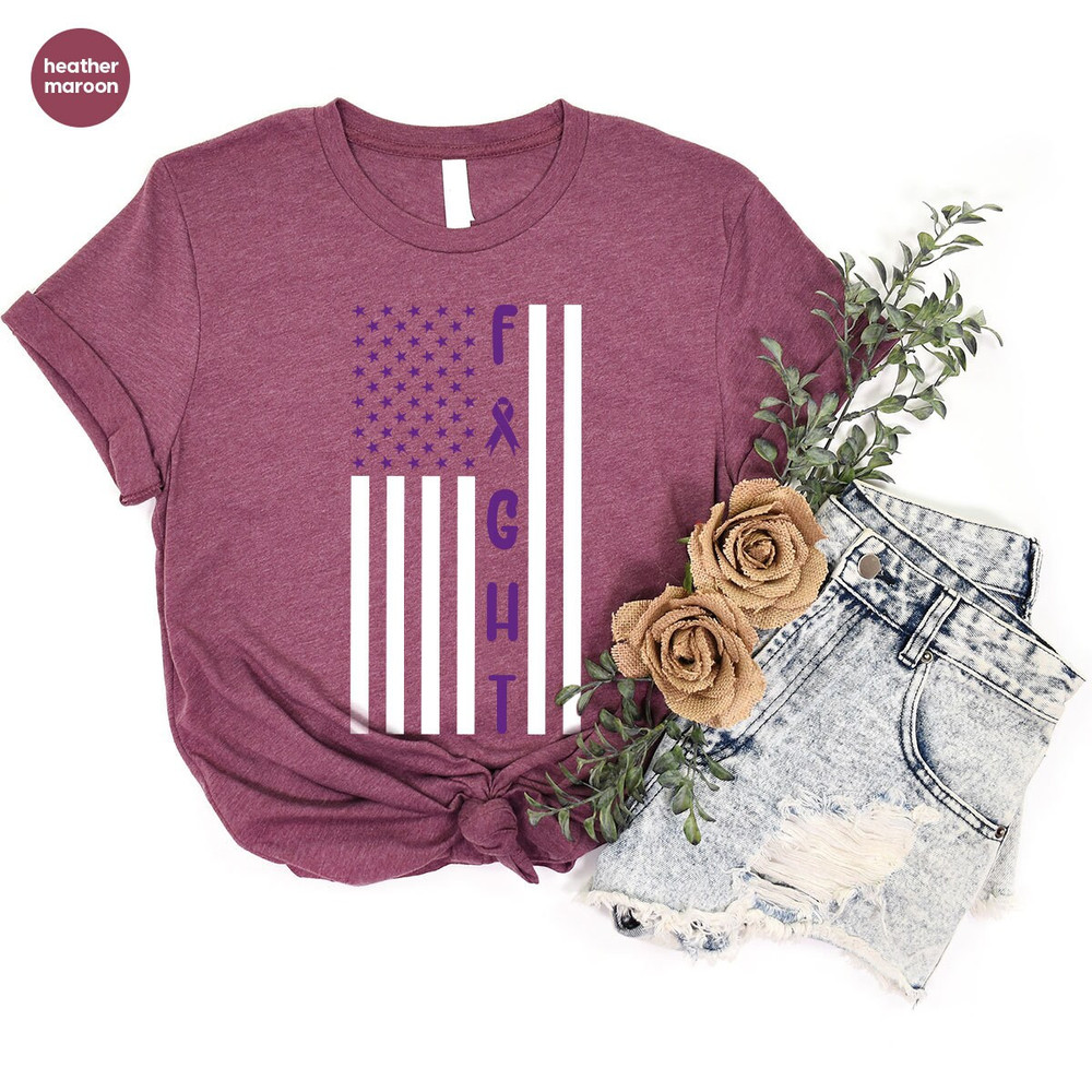 Lupus Awareness T-Shirt, Lupus Survivor Gift, Fight Lupus Shirt, Lupus Support Shirt, Lupus Warrior Graphic Tee, In May We Wear Purple Shirt - 4.jpg