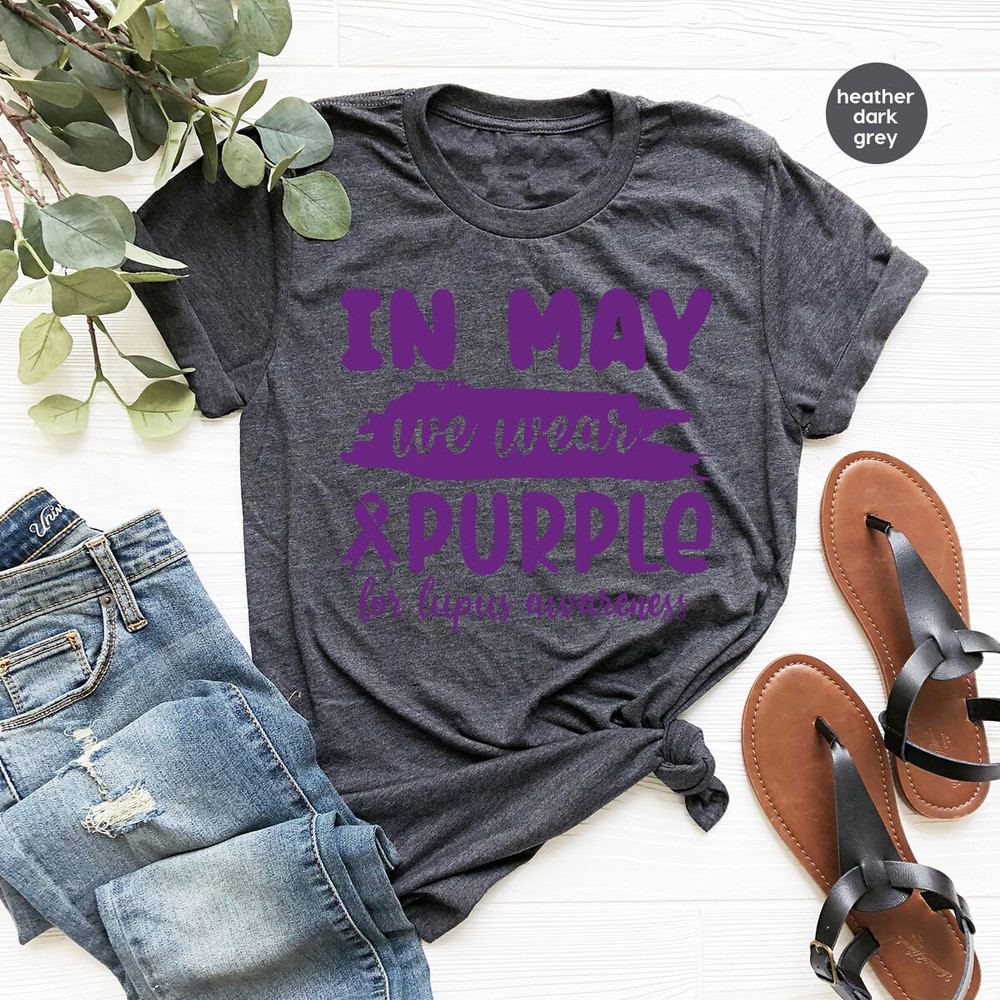 Lupus Survivor Graphic Tees, Lupus Ribon Shirt, Lupus Awareness Month Shirt, Lupus Gift for Her, Lupus Warrior T-Shirt, Awareness Gift - 6.jpg