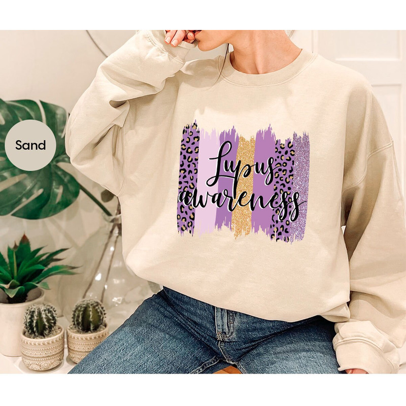 Lupus Shirt, Lupus Awareness Month T-Shirt, Lupus Survivor Gifts, Lupus Graphic Tees, Leopard Print Support Shirts, Lupus Shirts for Women - 7.jpg