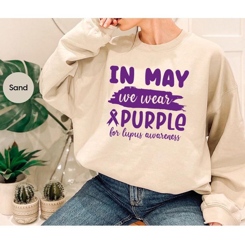 Lupus Survivor Graphic Tees, Lupus Ribon Shirt, Lupus Awareness Month Shirt, Lupus Gift for Her, Lupus Warrior T-Shirt, Awareness Gift - 7.jpg