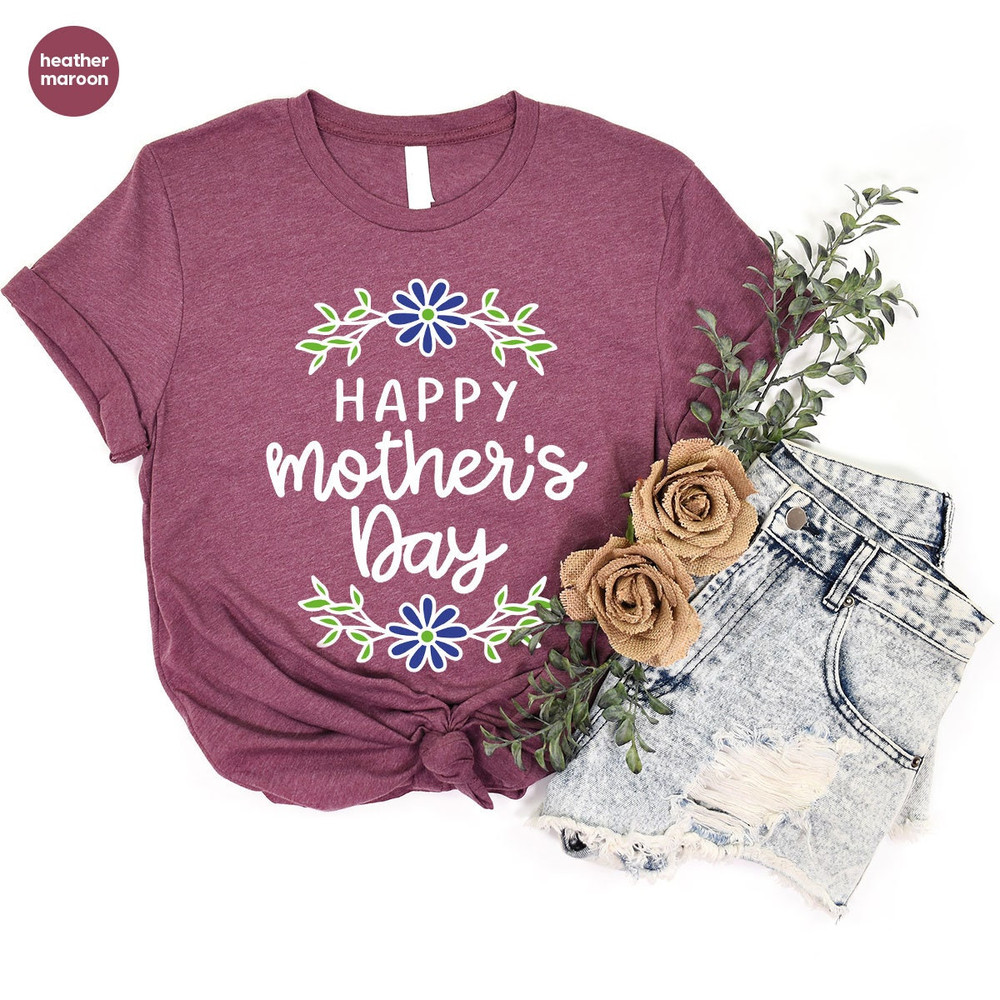 Mama Shirt, Mothers Day Gift, Floral Mom Shirts, Mother Gift, Mom Gifts, Mothers Day Shirt, Gifts for Mom, Gifts for Grandma, Cute Mama Tee - 5.jpg