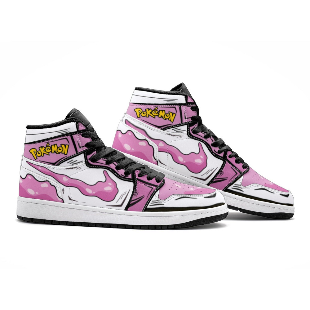 Ditto Pokemon JD1 Shoes, Ditto Pokemon Jordan 1 Shoes, Ditto Pokemon Shoes, Ditto Pokemon Sneaker