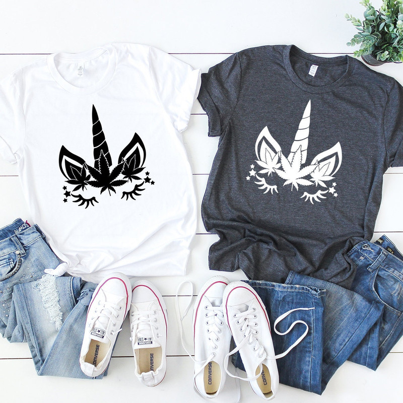 Marijuana Weed Leaf Unicorn Shirt,  Weed Lover Shirt, Funny Marijuana Tshirt, Cannabis Unicorn Shirt, Weed Lover Shirt, Weed Tee - 7.jpg