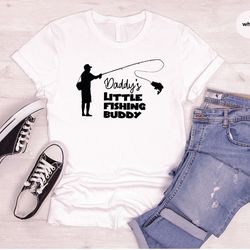 matching dad and daughter t-shirt, cool fishing dad shirts, dad and son graphic tees, fathers day gift, fisherman gifts