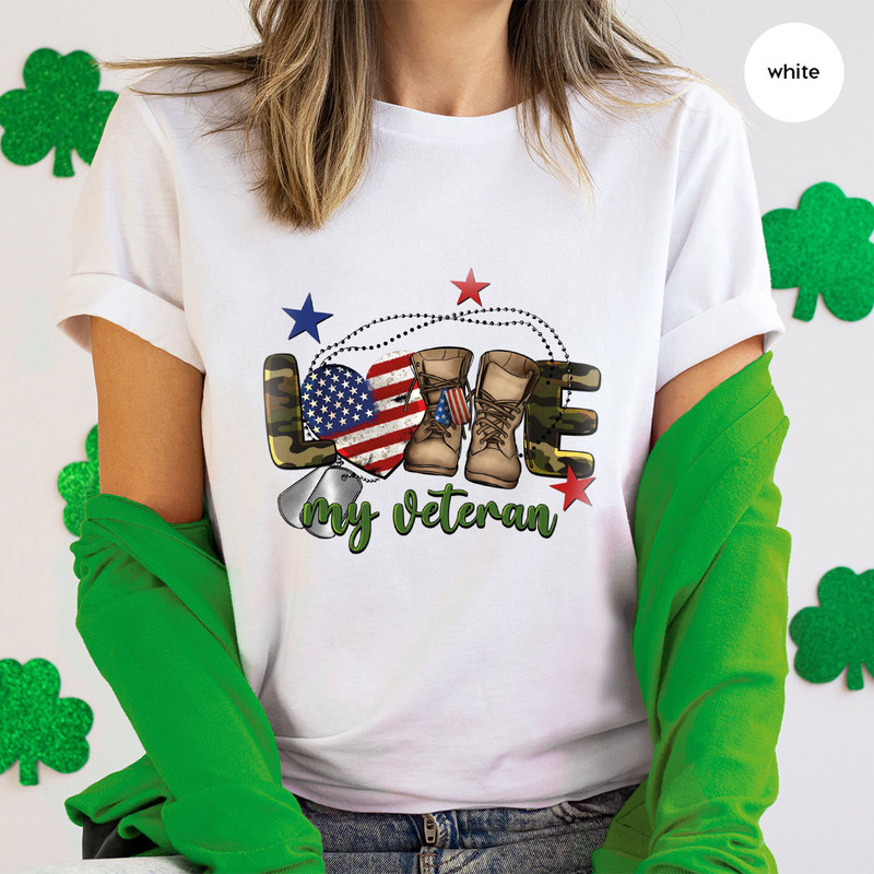Memorial Day Shirt, 4th of July Shirt, Veteran Shirt, Military Gifts, Patriotic T-Shirt, Independence Day Tshirt, American Flag Graphic Tees - 10.jpg
