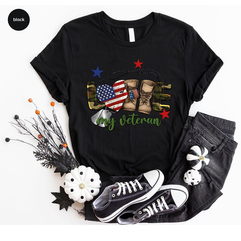 Memorial Day Shirt, 4th of July Shirt, Veteran Shirt, Military Gifts, Patriotic T-Shirt, Independence Day Tshirt, American Flag Graphic Tees - 6.jpg