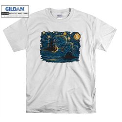 starry night saiyan anime t shirt hoodie hoody t-shirt tshirt s-m-l-xl-xxl-3xl-4xl-5xl oversized men women unisex 9457