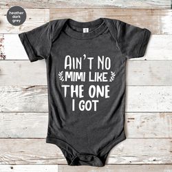 mimi baby bodysuit, mimi toddler, mimi youth, mothers day, gift from grandma, grandma bodysuits, gift for grandbaby, fun