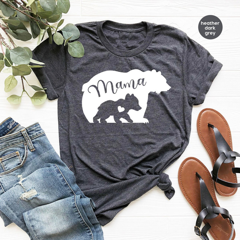 Mom Shirt, Mother's Day Crewneck Sweatshirt, Mama Bear Tee, Gift for Mom, Mama T-Shirt, Gift for Her, Mom Clothes, Mama Graphic Tees - 2.jpg