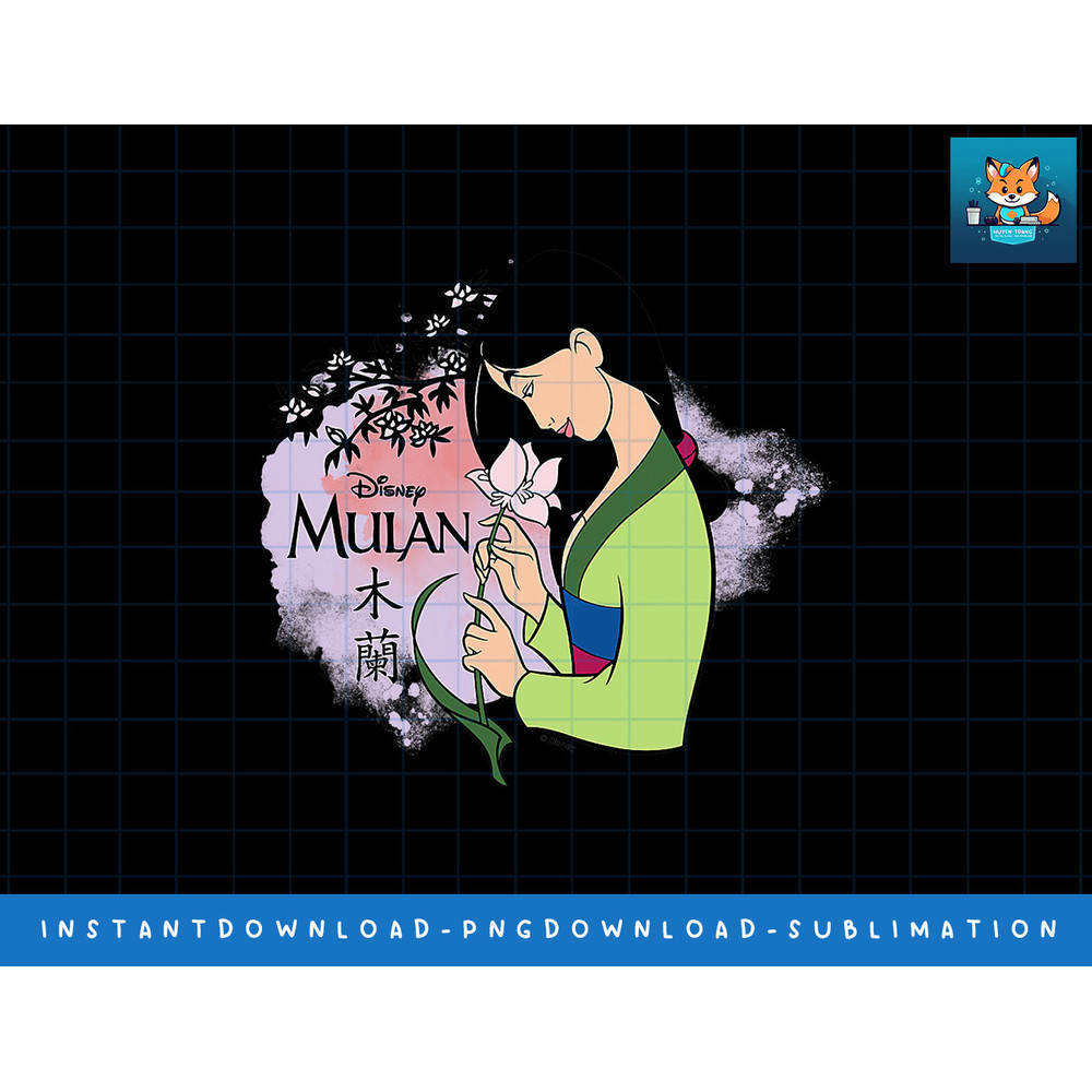 Disney Princess - Mulan Blossoms png, sublimate, digital print.jpg