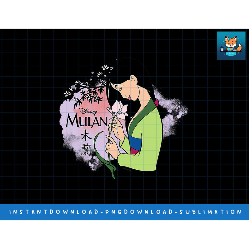 Disney Princess - Mulan Blossoms png, sublimate, digital print.jpg