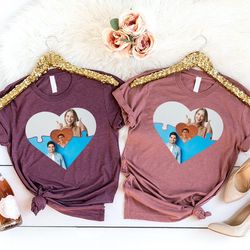 mothers day gift, custom family photo shirt, personalized mom gifts, mothers day shirt, puzzle piece picture shirt, matc