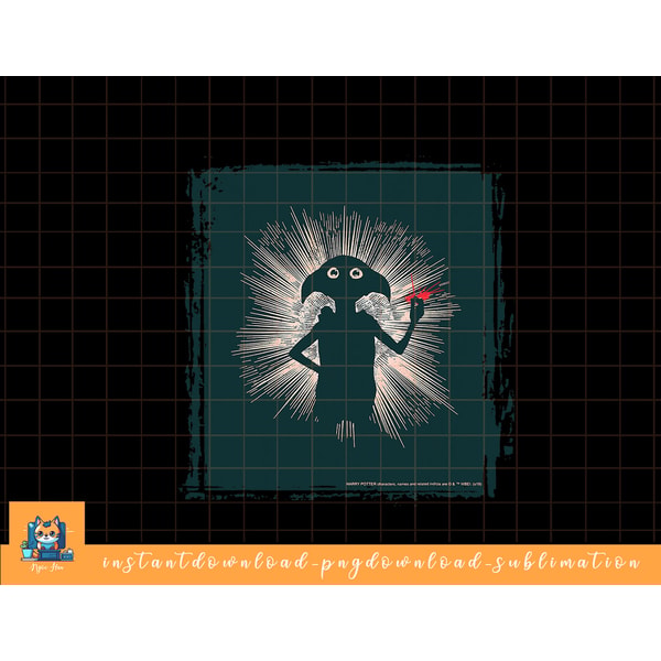 Harry Potter Dobby Magical Snap Silhouette png, sublimate, d - Inspire ...