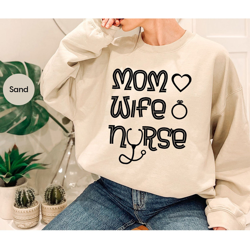 Mothers Day Shirt, Wife Vneck Shirt, Mom Shirt, Cute Mama Shirt, Nurse Gift, Mom Gift, Gift for Wife, Nurse Shirt, Mothers Day Gift - 7.jpg